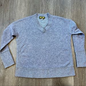 Maxwell & Co V-Neck Cashmere Pullover Sweater Size XS
